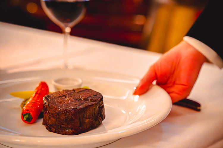 前菜付サーロインコース